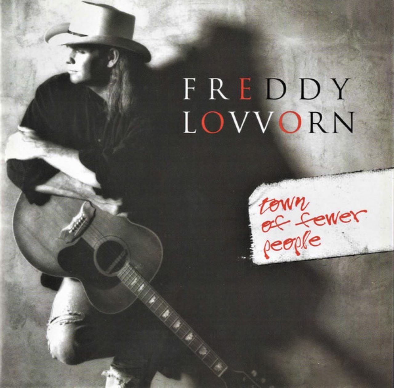 Freddy Lovvorn - Town Of Fewer People cover album