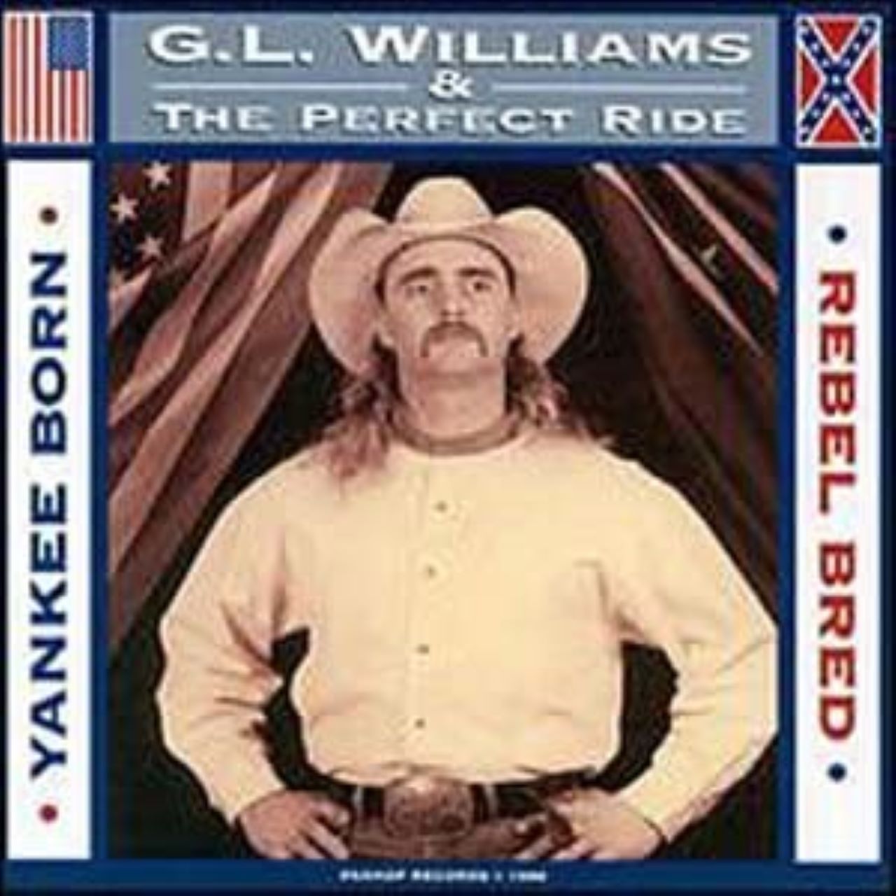 G.L. Williams & The Perfect Ride - Yankee Born, Rebel Bred cover album