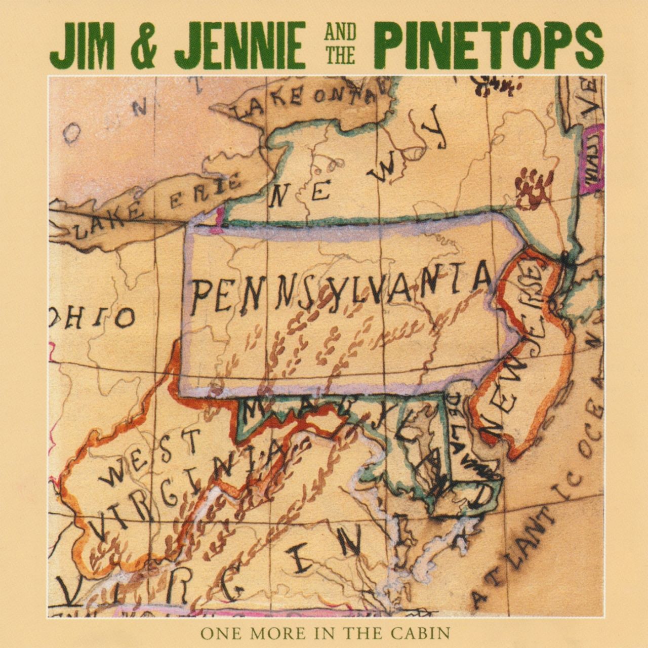 Jim & Jennie And The Pinetops - One More In The Cabin cover album