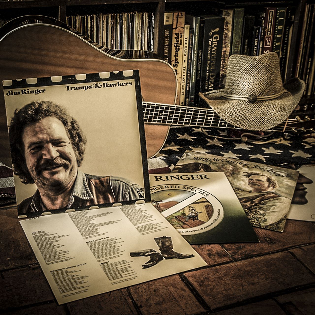 Jim Ringer - Tramps & Hawkers cover album