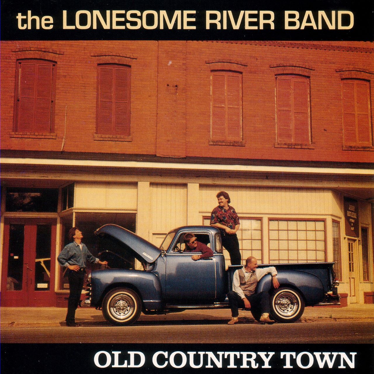 Lonesome River Band - Old Country Town cover album
