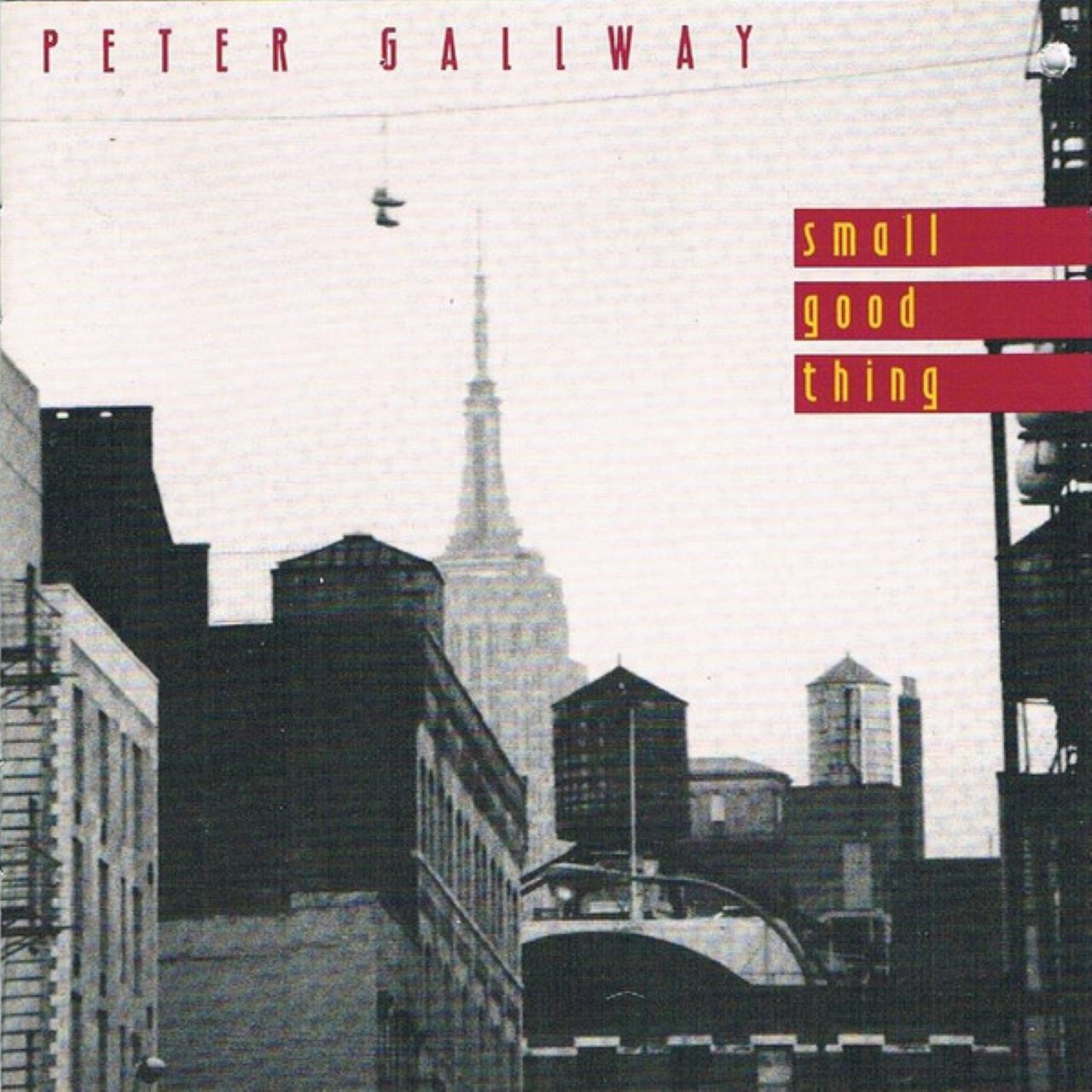 Peter Gallway - Small Good Thing cover album