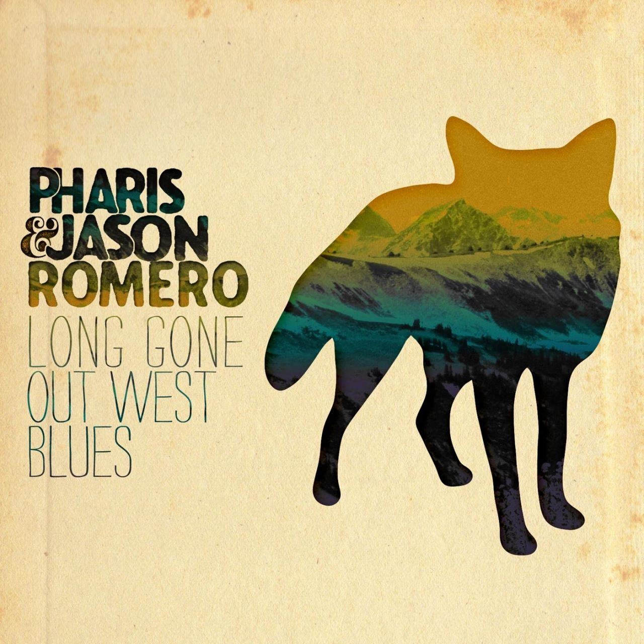 Pharis & Jason Romero - Long Gone Out West Blues cover album