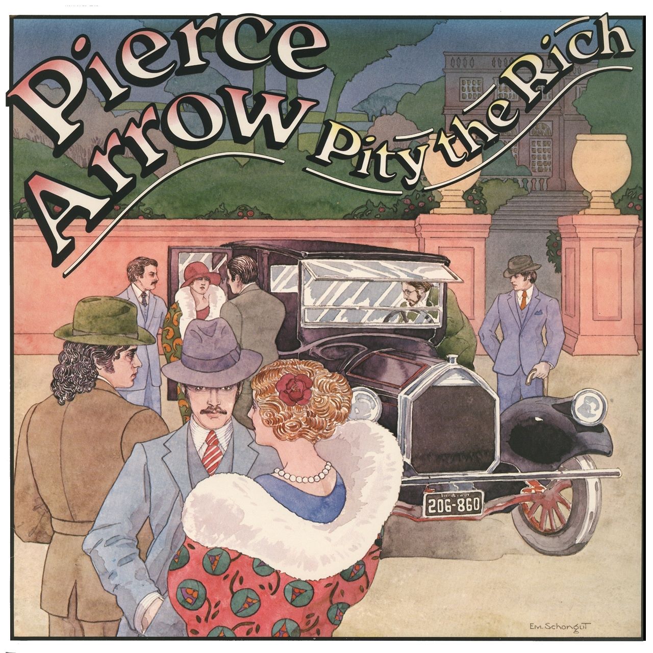 Pierce Arrow - Pity The Rich cover album