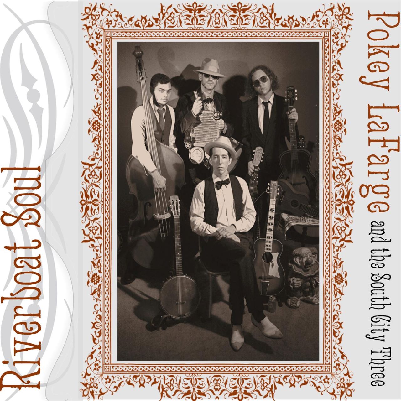 Pokey LaFarge & The South City Three - Riverboat Soul cover album