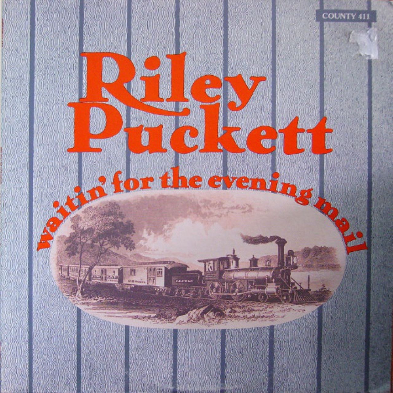 Riley Puckett - Waitin' For The Evening Mail cover album