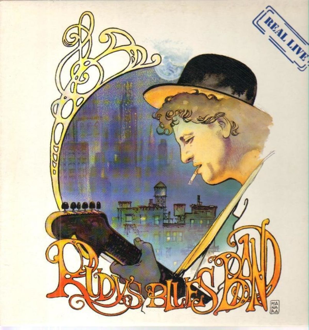 Rudy's Blues Band - Real Live cover album