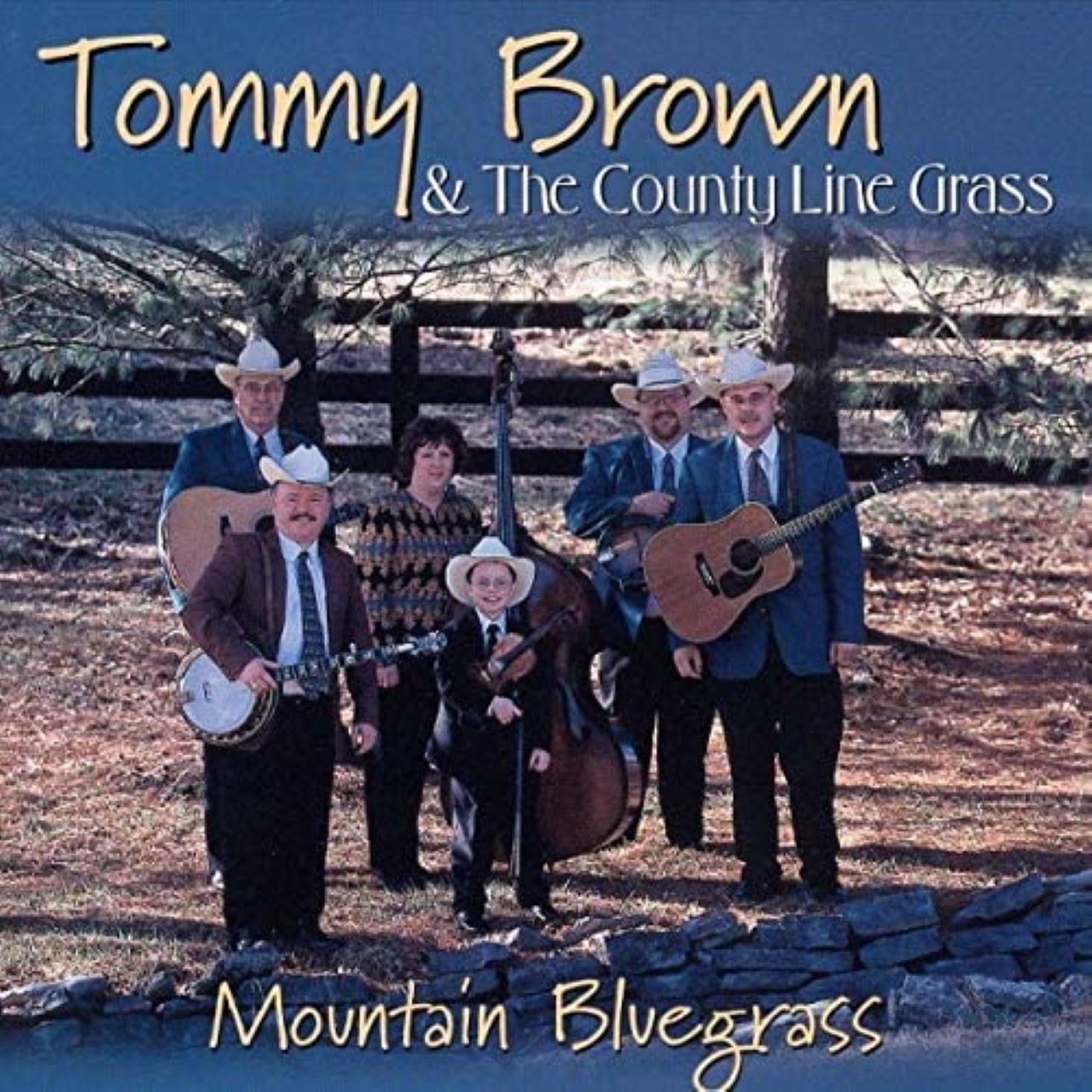 Tommy Brown & The County Line Grass - Mountain Bluegrass cover album