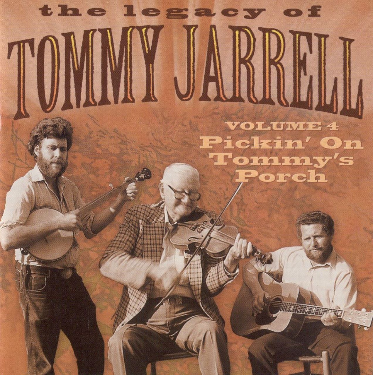 Tommy Jarrell - Pickin' On Tommy's Porch cover album
