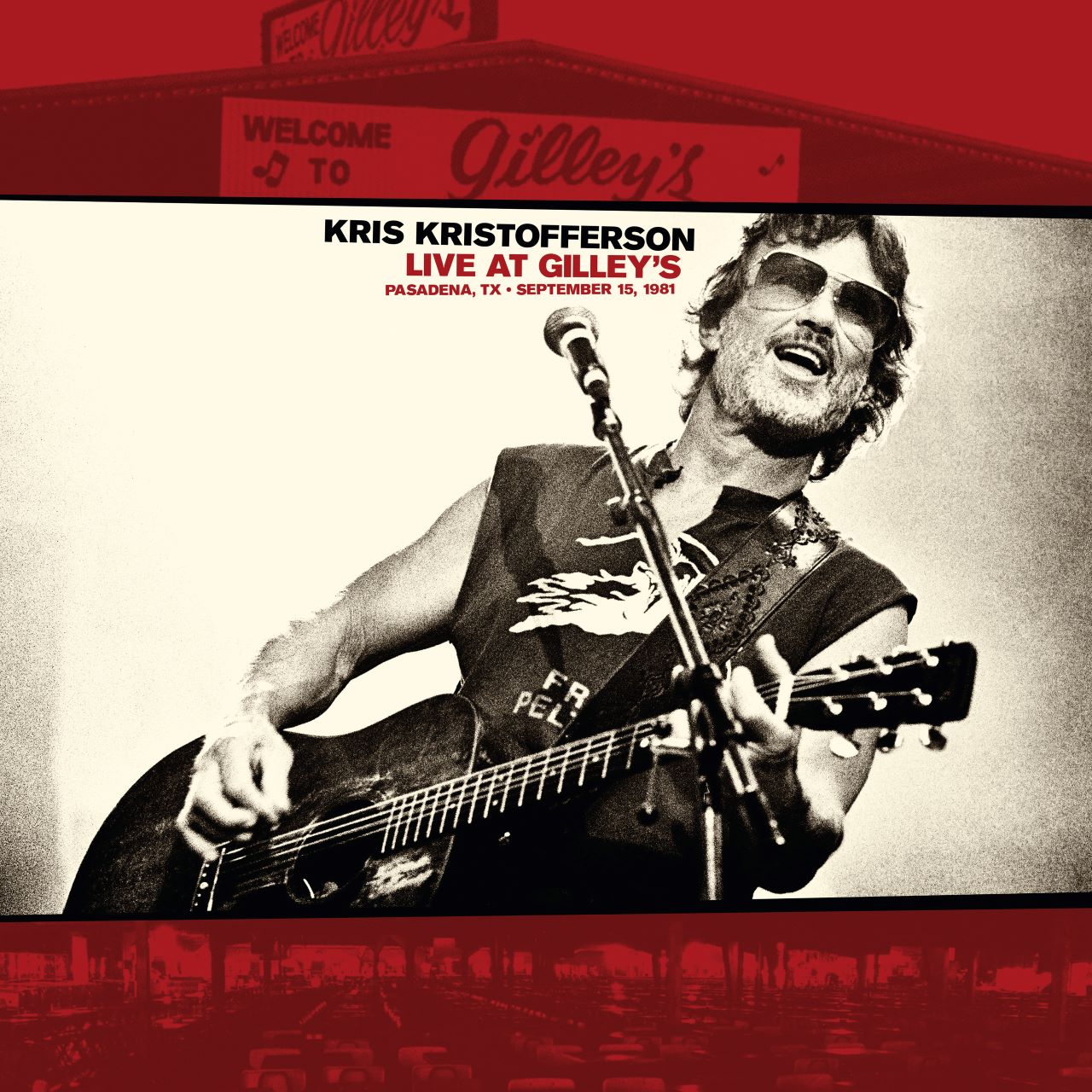 Kris Kristofferson - Live At Gilley’s, Pasadena cover album news