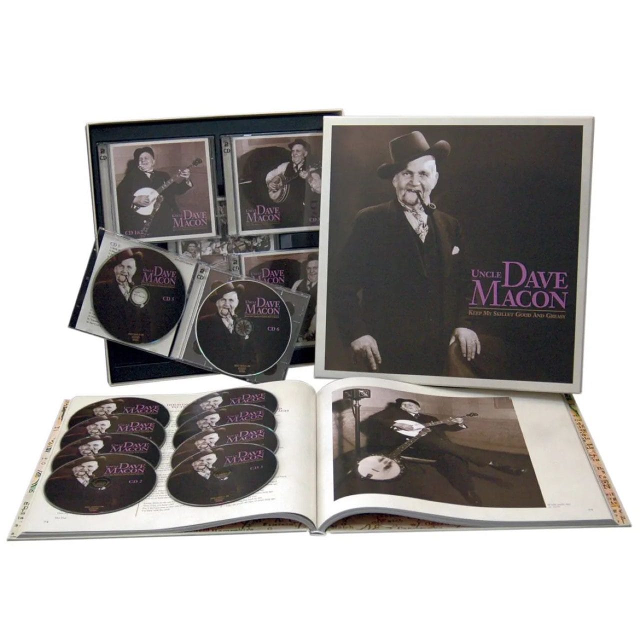 Uncle Dave Macon - Keep My Skillet Good & Greasy cover DVD