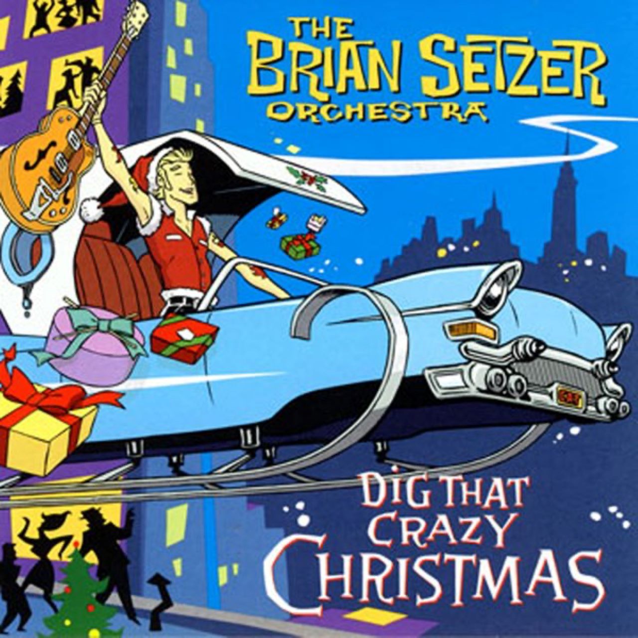 Brian Setzer - Dig That Crazy Christmas cover album