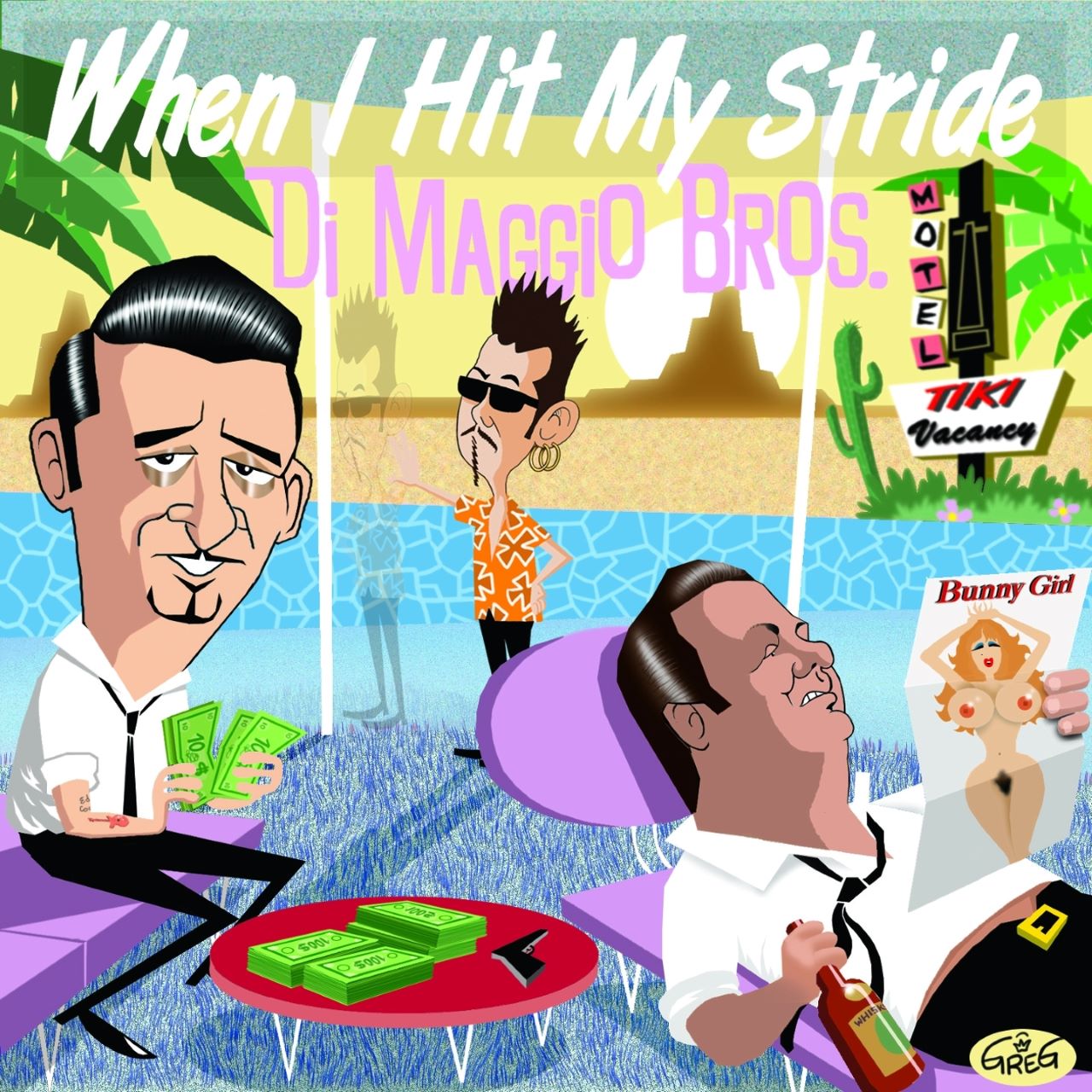 Di Maggio Brothers - When I Hit My Stride cover album