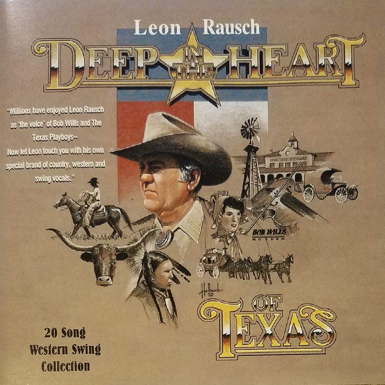 Leon Rausch - Deep In The Heart Of Texas cover album