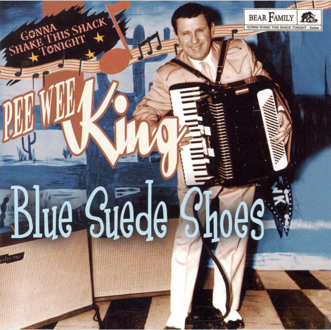 Pee Wee King - Blue Suede Shoes cover album