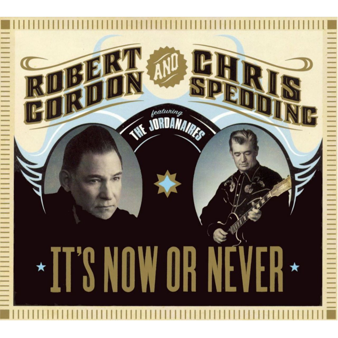 Robert Gordon & Chris Spedding - It's Now Or Never cover album