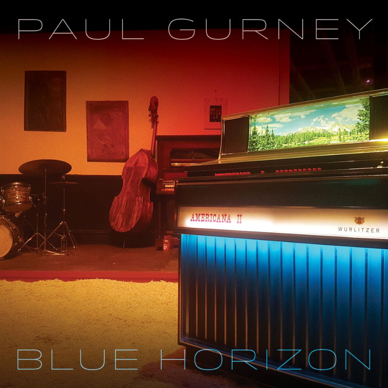 Paul Gurney - Blue Horizon cover album