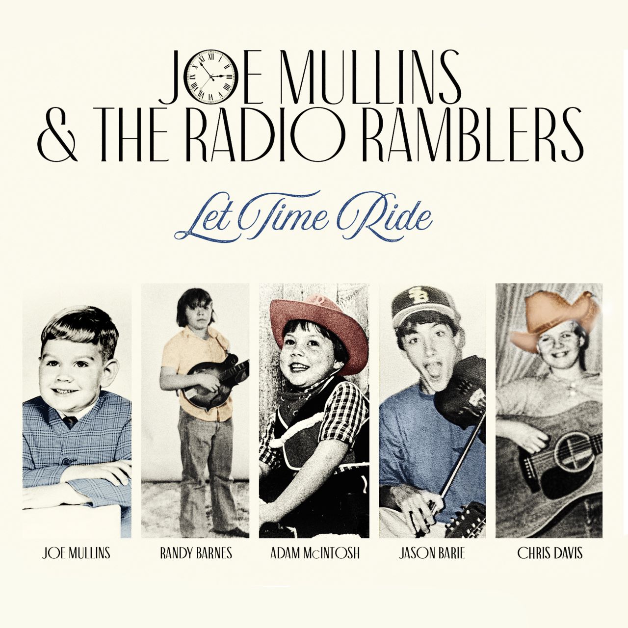 Joe Mullins - Let Time Ride cover album