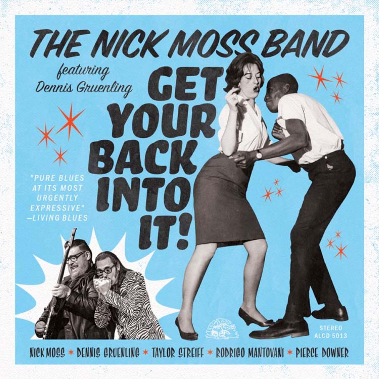 Nick Moss Band - Get Your Back Into It cover album