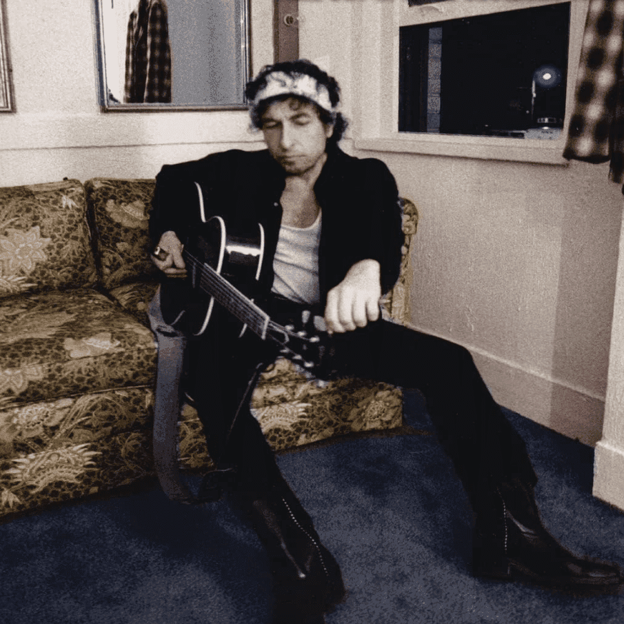 Bob Dylan e la chitarra