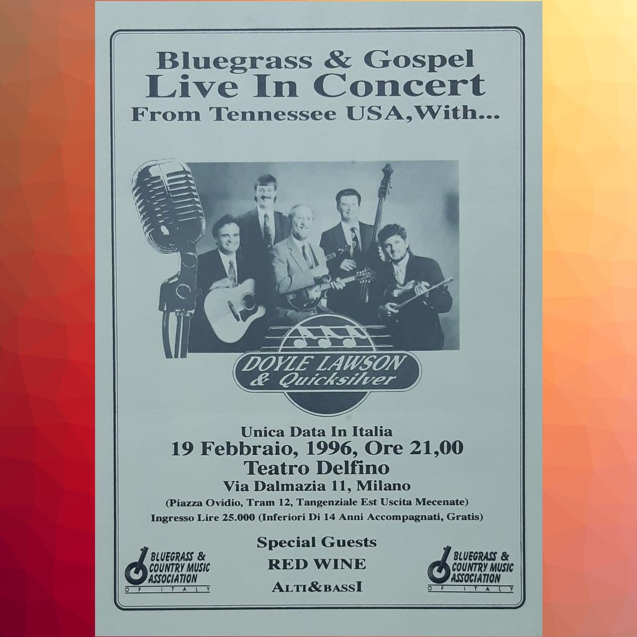 Doyle Lawson & Quicksilver a Milano