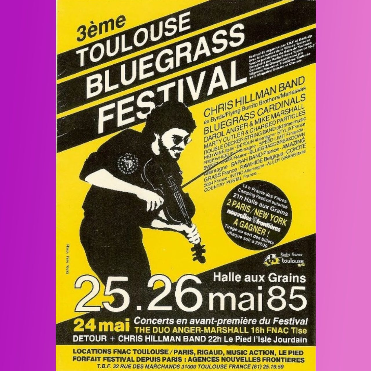 III Toulouse Bluegrass Festival 1985