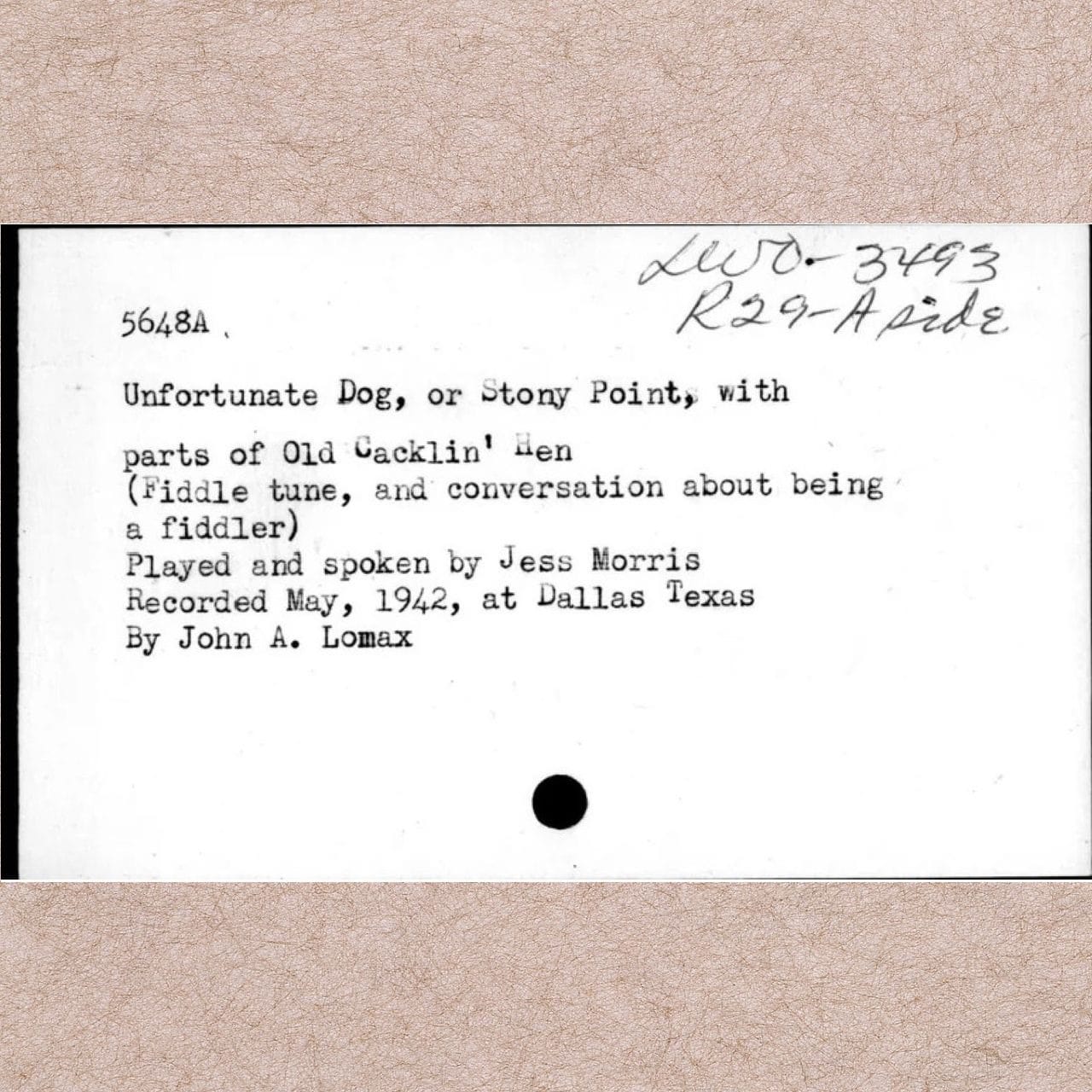 Jess Morris - Texas Cowboy Fiddler