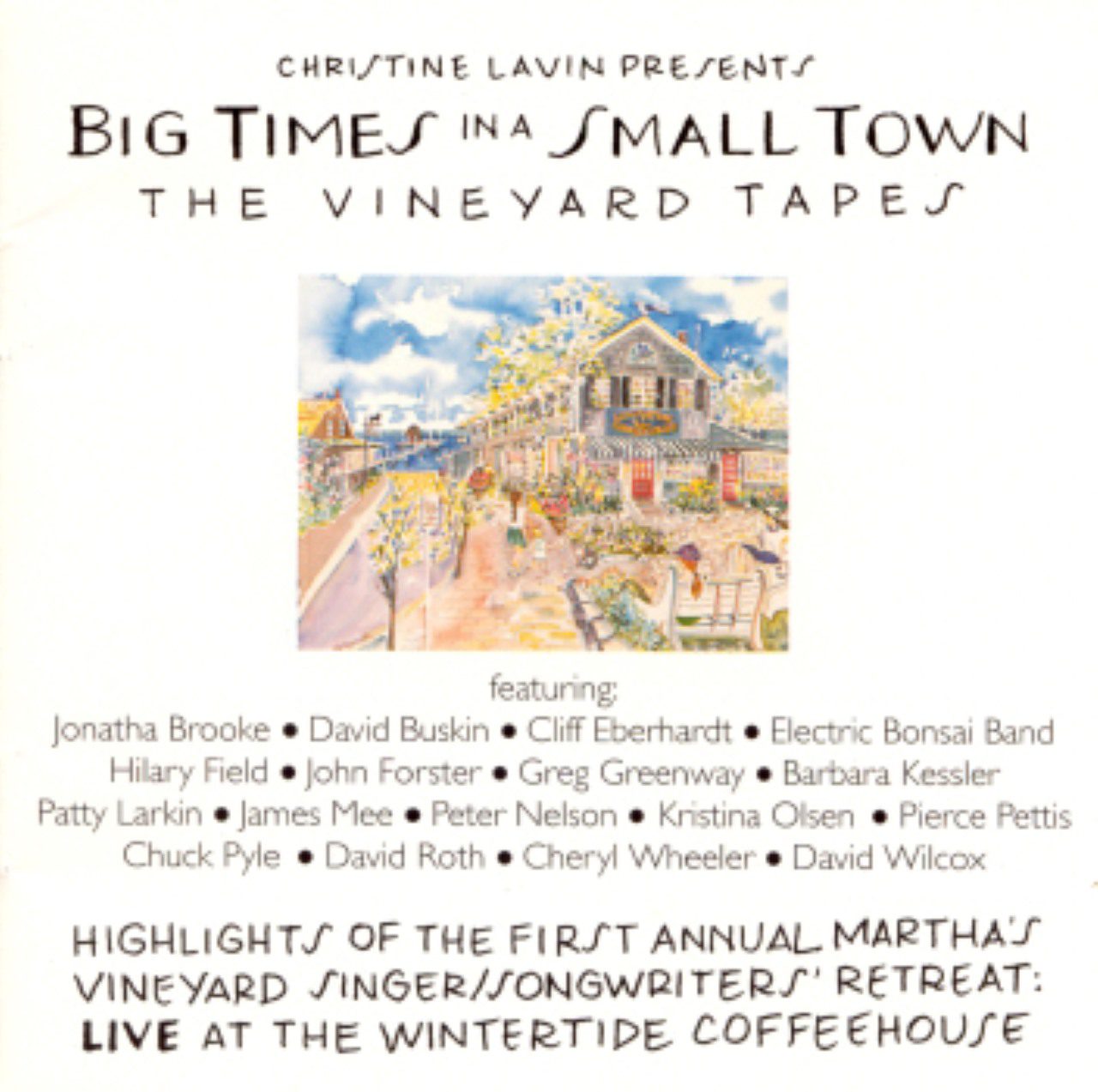 A.A.V.V. – Big Times In A Small Town cover album