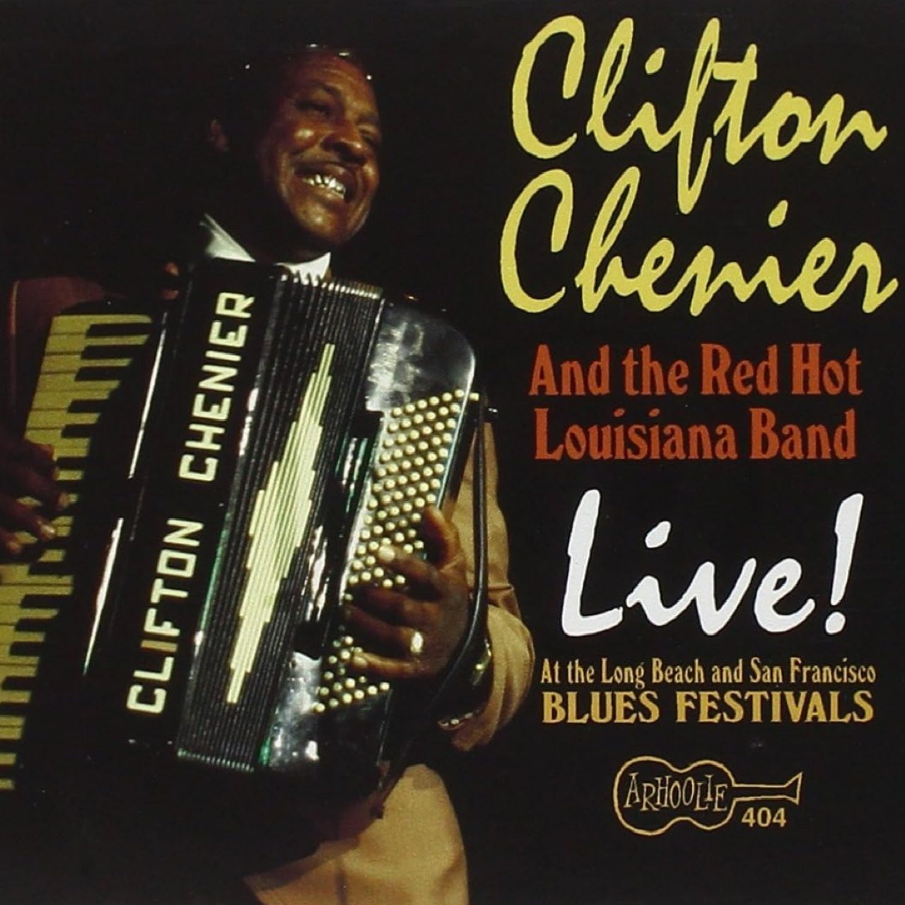 Clifton Chenier & Red Hot Louisiana Band - Live cover album