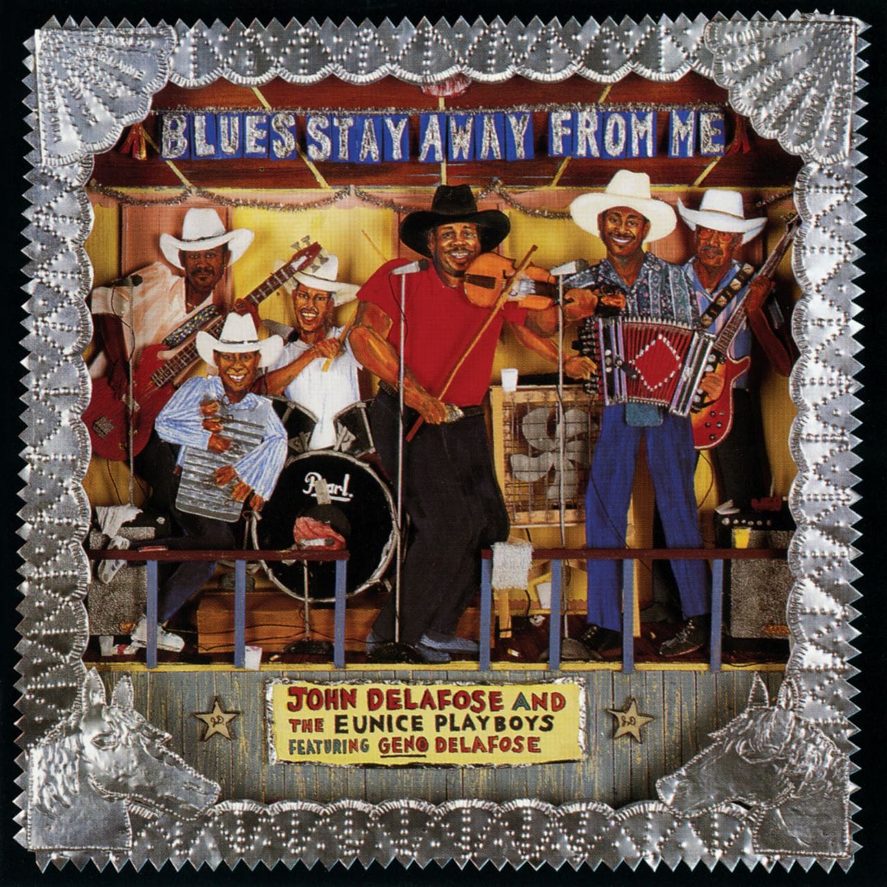 John Delafose & The Eunice Playboys - Blues Stay Away From Me cover album