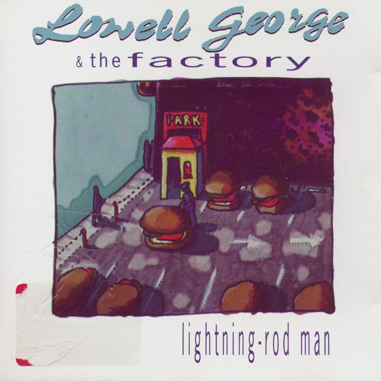 Lowell George & The Factory – Lightning-Road Man cover album