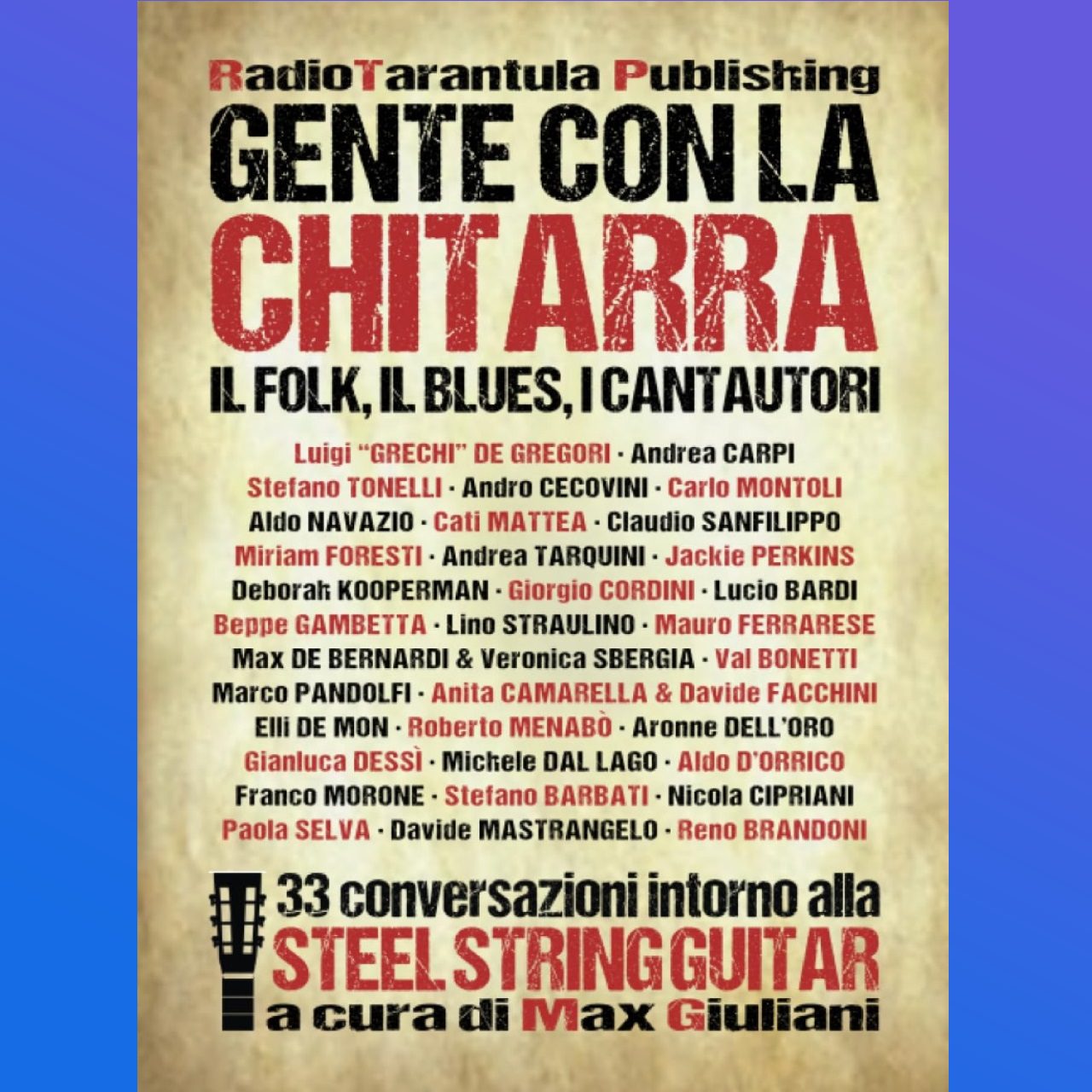Max Giuliani - Gente con la Chitarra cover book