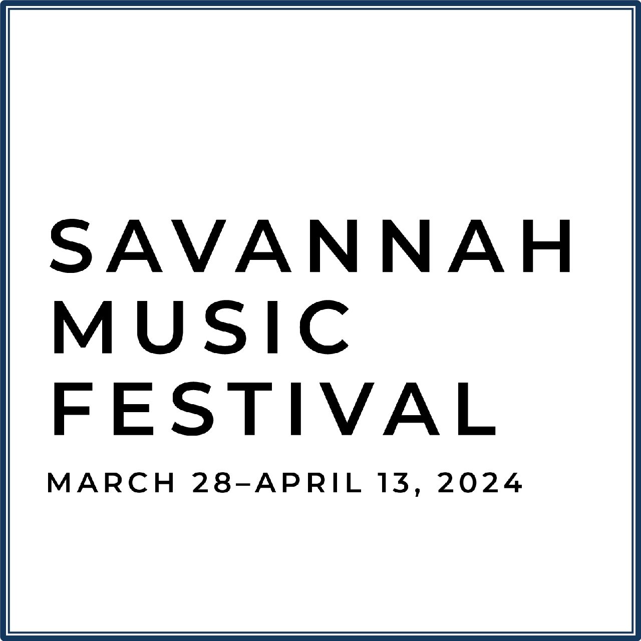 Savannah Music Festival 2024
