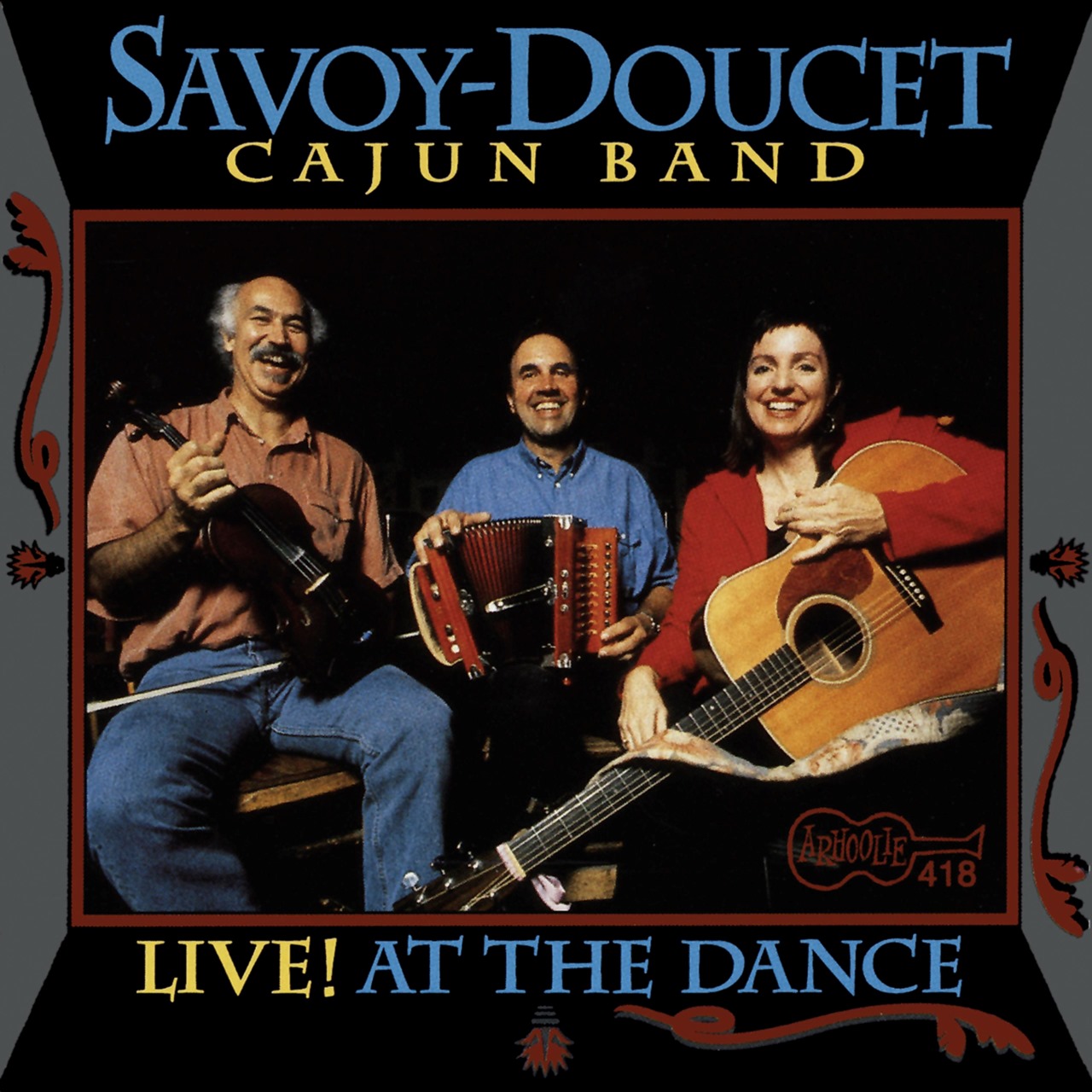 Savoy-Doucet Cajun Band – Live! At The Dance cobver album