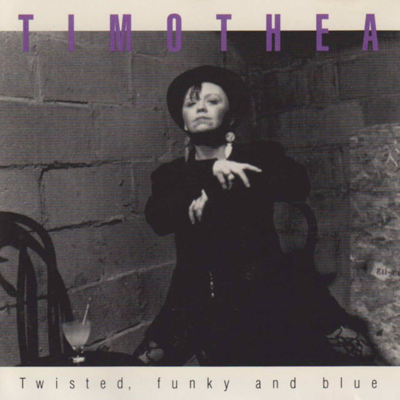 Timothea – Twisted, Funky And Blue cover album