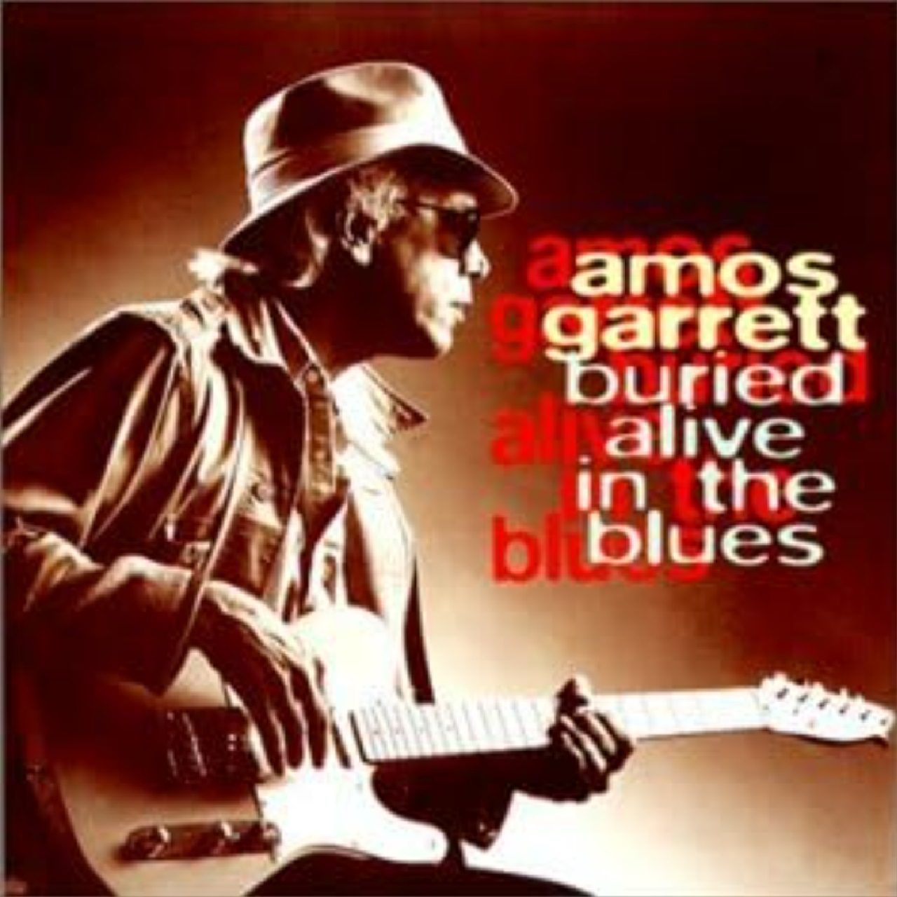 Amos Garrett – Buried Alive In The Blues cover album