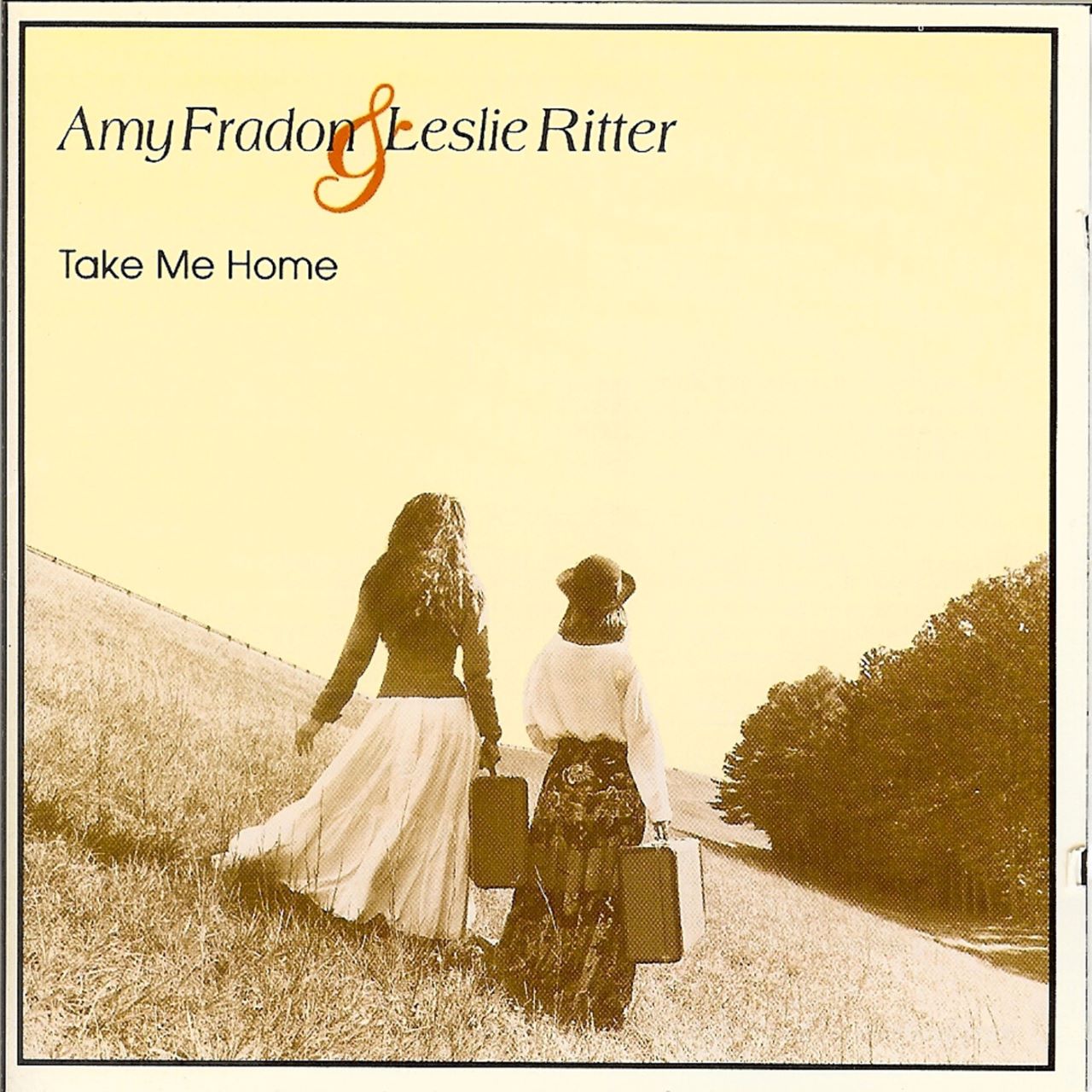 Amy Fradon & Leslie Ritter – Take Me Home cover album