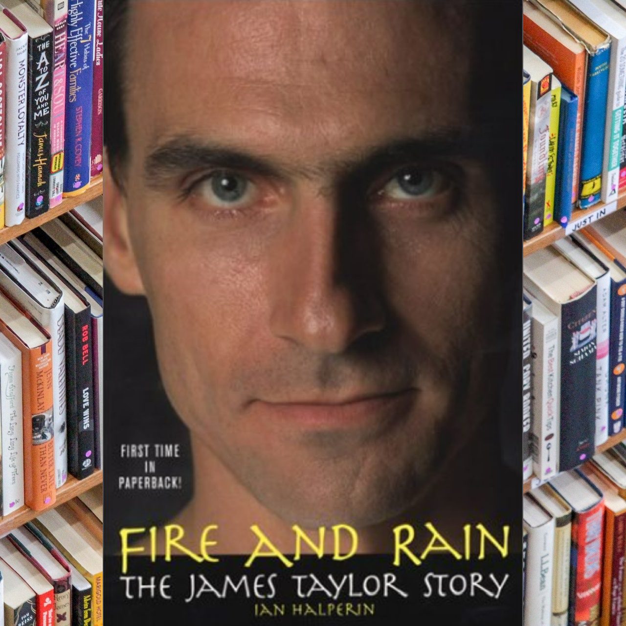 Ian Halperin – Fire And Rain The James Taylor Story cover book
