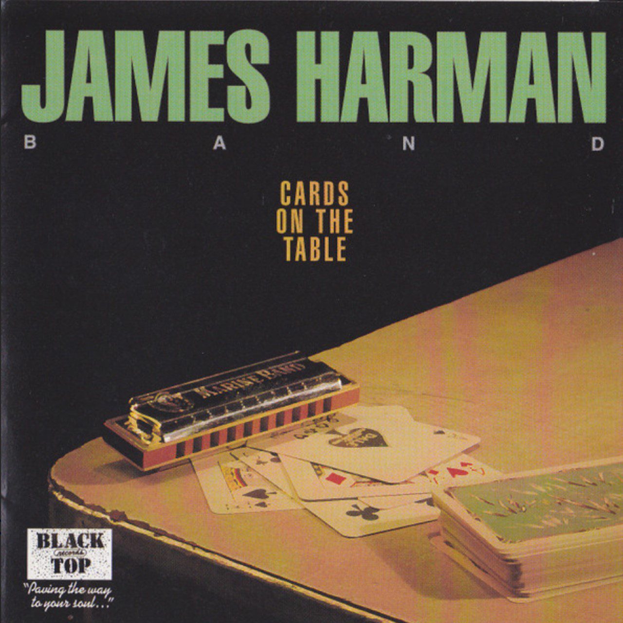 James Harman Band – Cards On The Table cover album