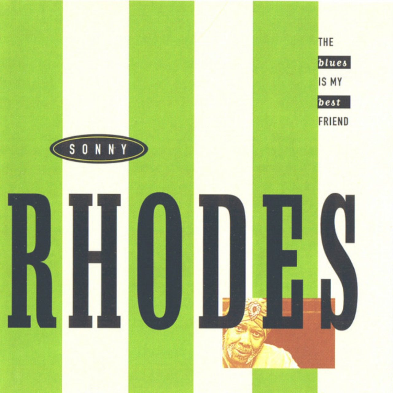 Sonny Rhodes – The Blues Is My Best Friend cover album