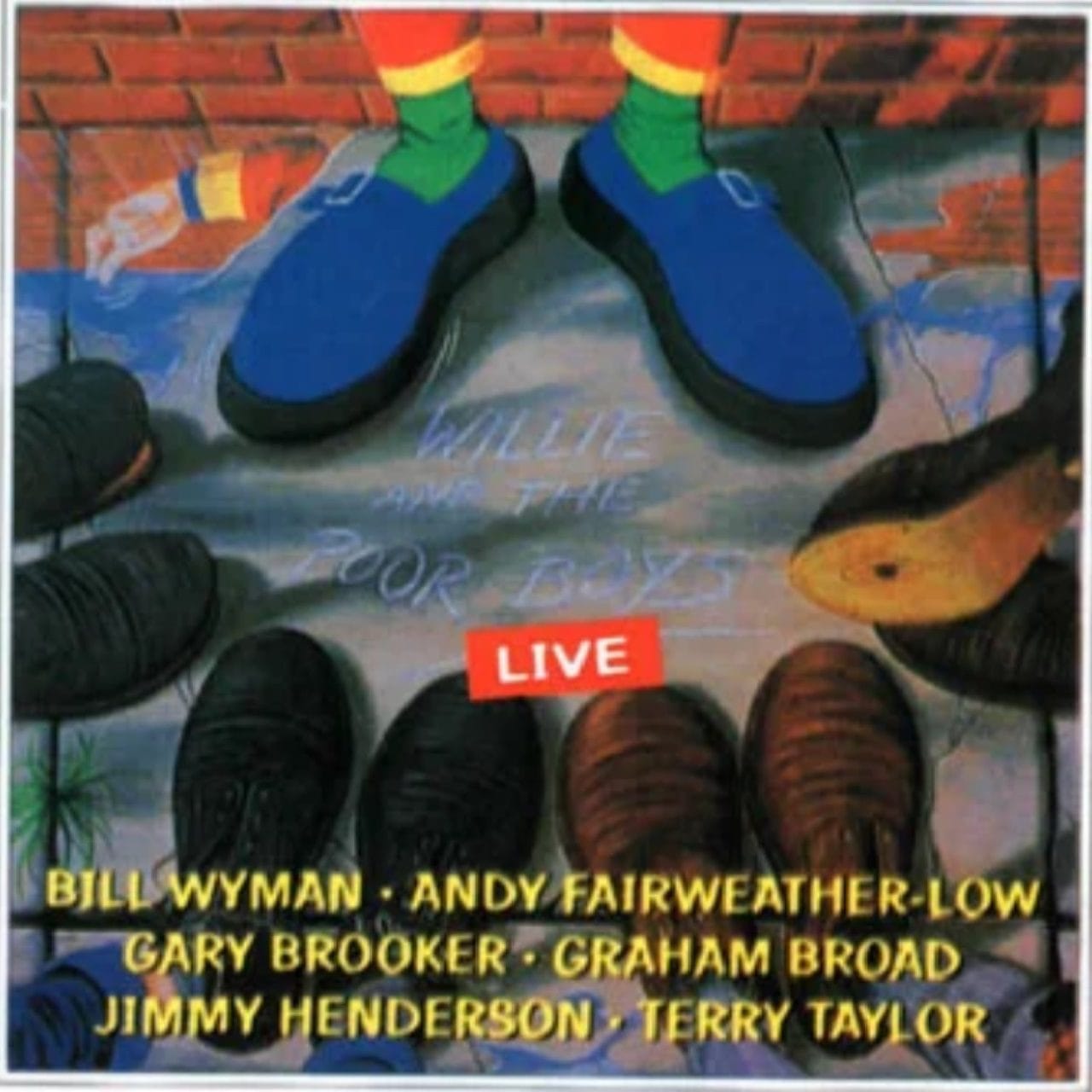 Willy & The Poorboys - Live cover album