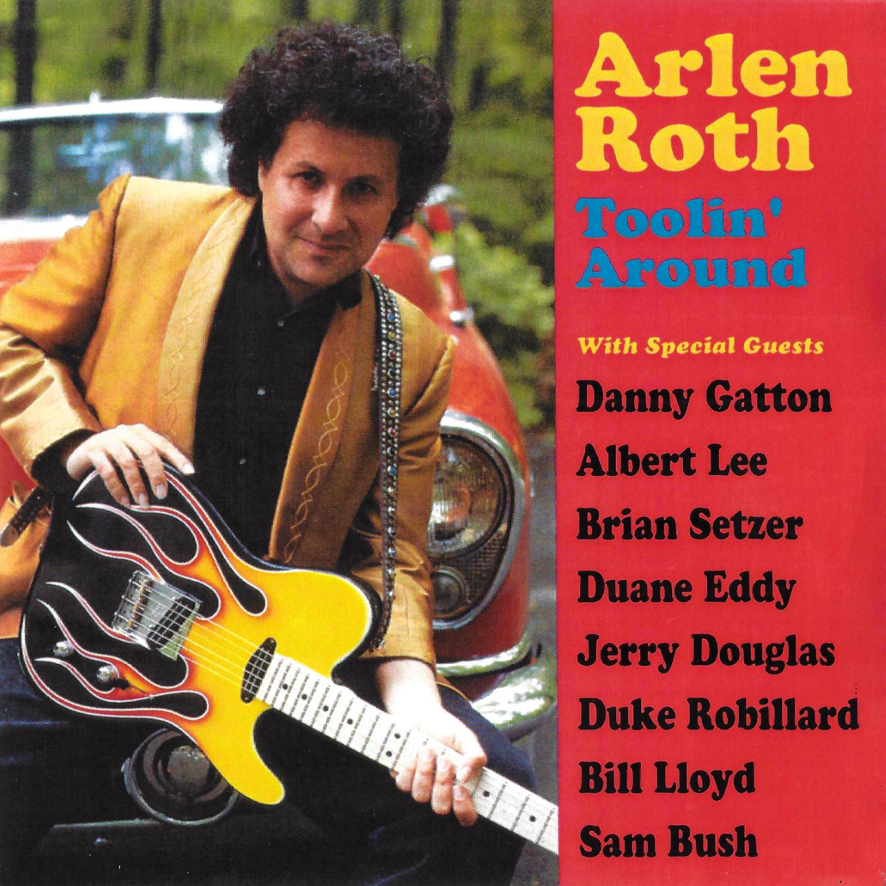 Arlen Roth – Toolin’ Around cover album