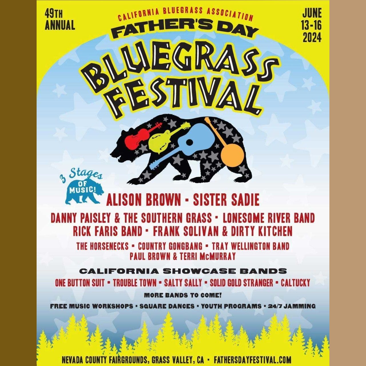 Father’s Day Bluegrass Festival