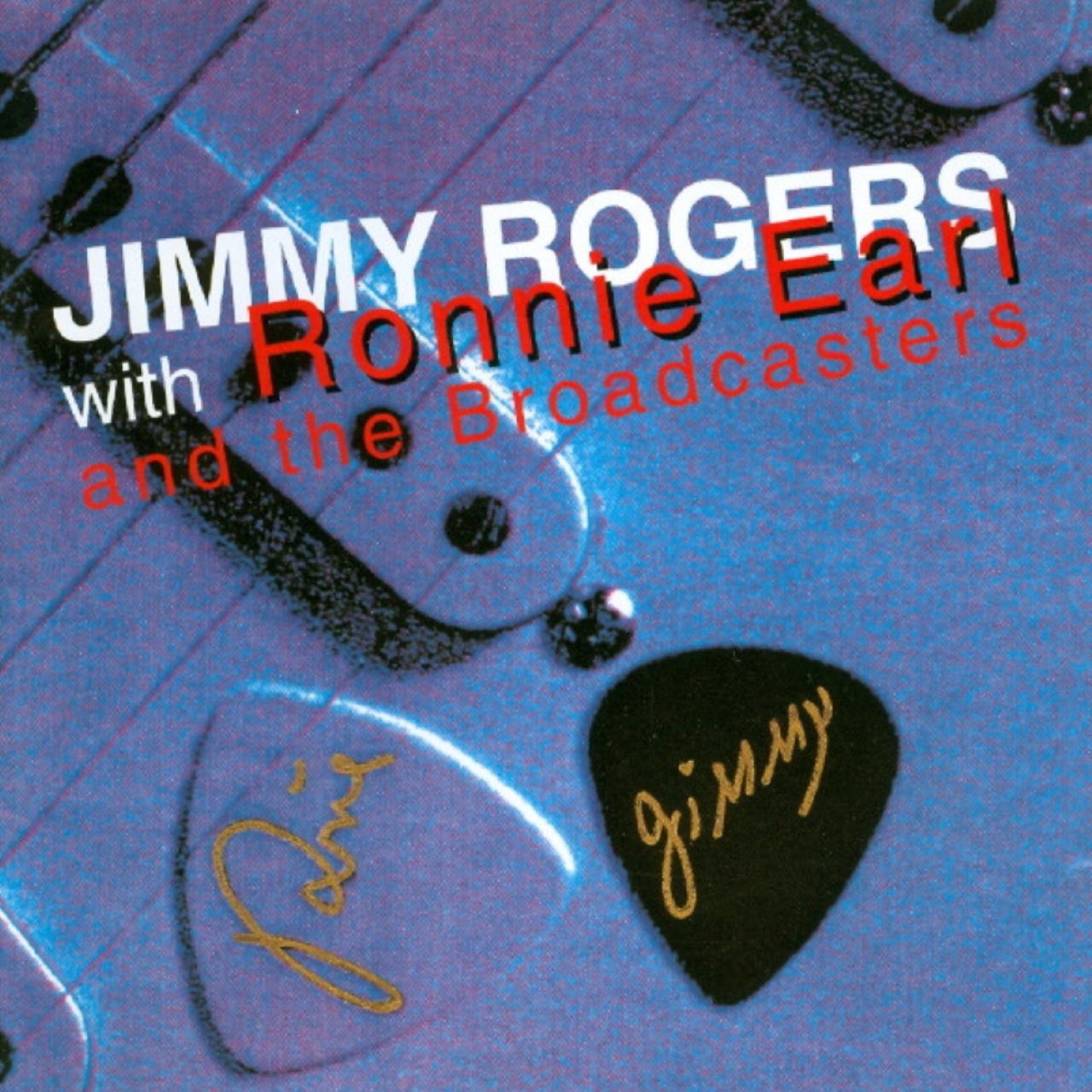 Jimmy Rogers With Ronnie Earl & Broadcasters – Ronnie & Jimmy cover album