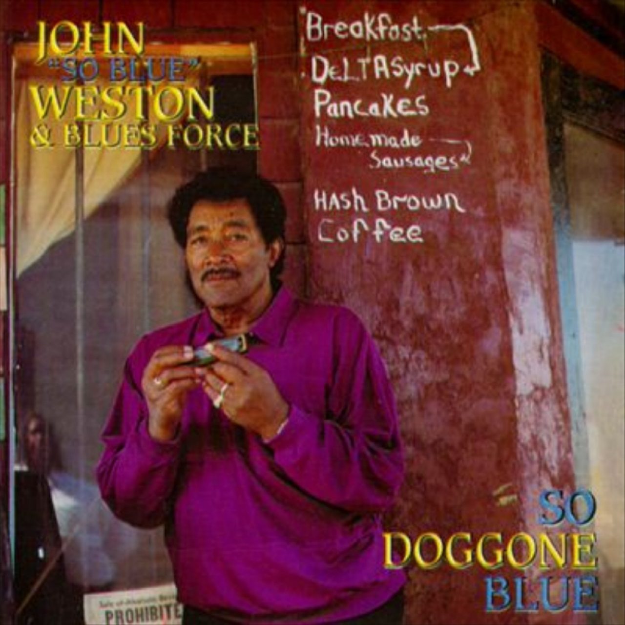 John ‘So Blue’ Weston – So Doggone Blue cover album