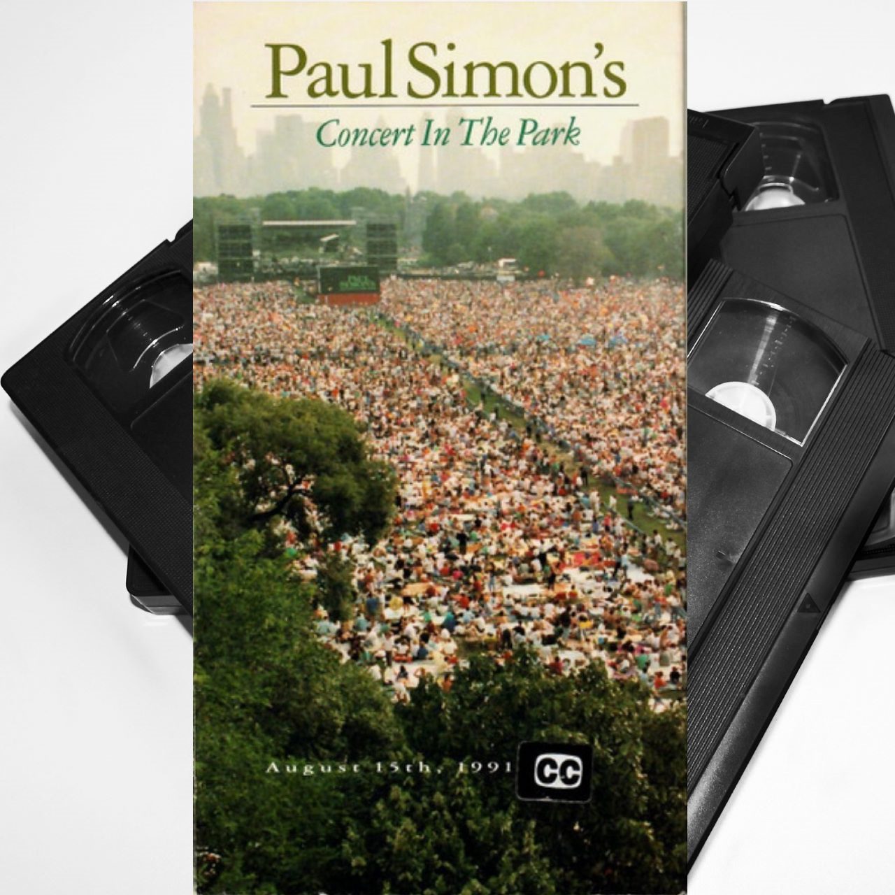 Paul Simon – Concert In The Park cover VHS