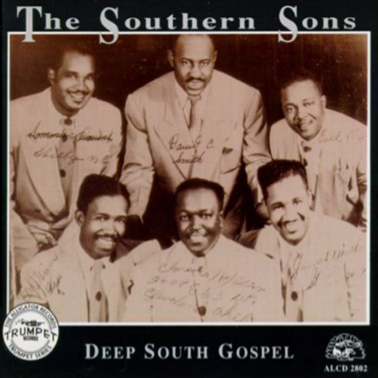 Southern Sons – Deep South Gospel cover album