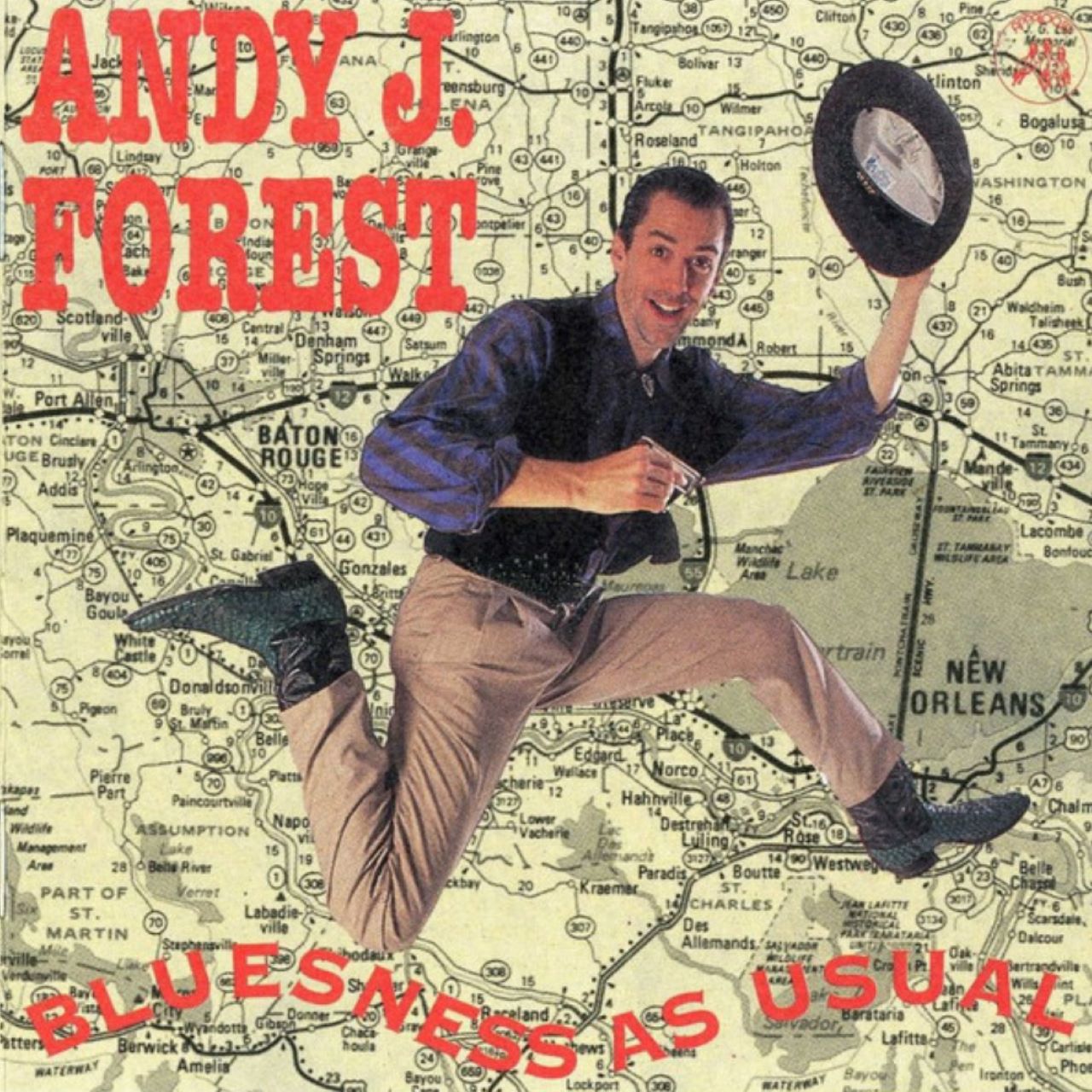 Andy J. Forest – Bluesness As Usual cover album