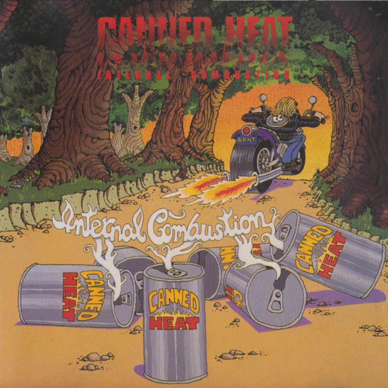 Canned Heat – Internal Combustion cover album