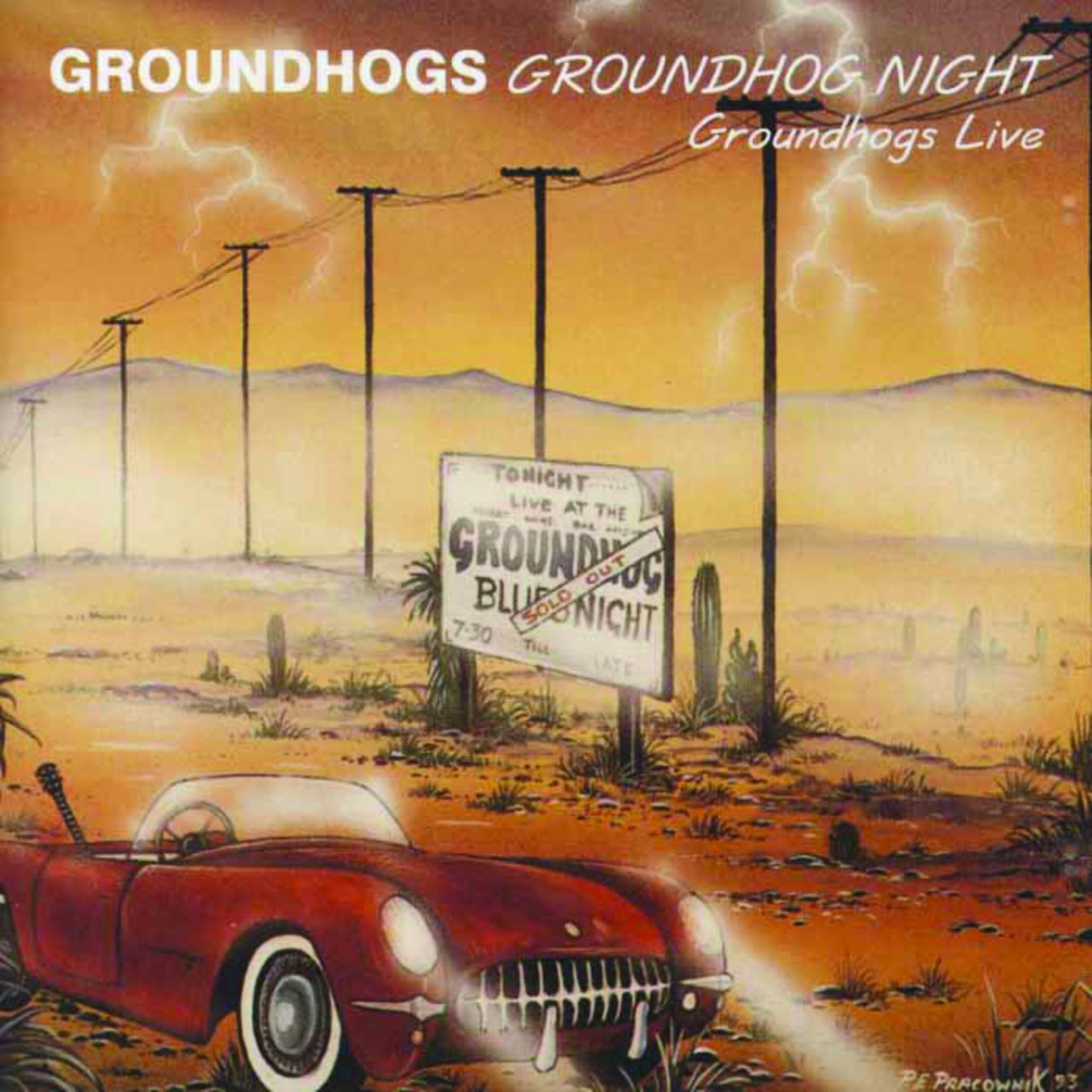 Groundhogs – Groundhogs Night Live cover album